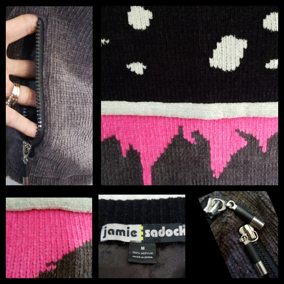 Awesome VTG Velour Vest - Picture 8 of 8